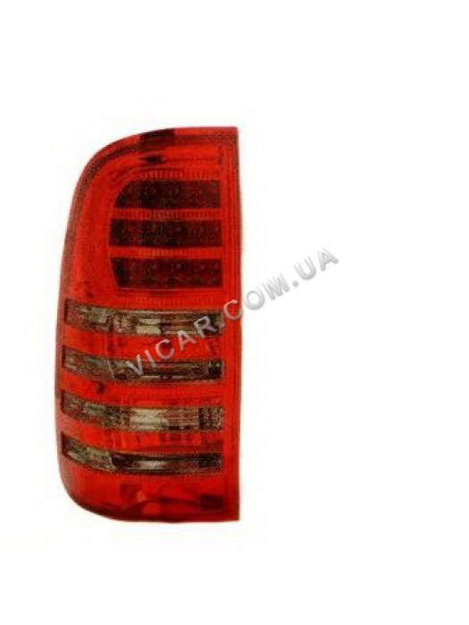 Задние тюнинг фонари LED темно-красные Hilux (2006...)